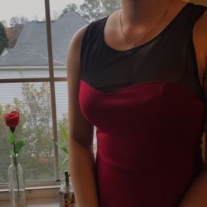 Forever 21 Formal red dress (Small)
